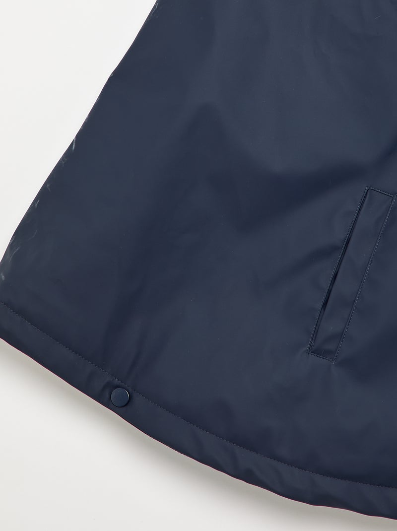 Regenponcho – Kollektion einfach anzuziehen Blau - Kiabi