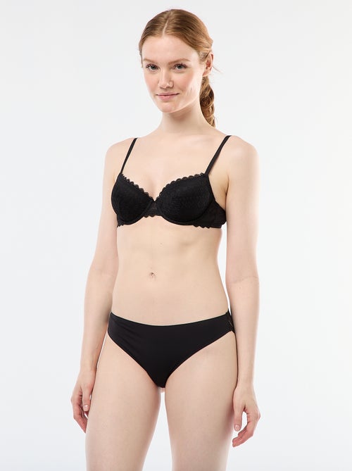 Reggiseno a balconcino in pizzo - Kiabi