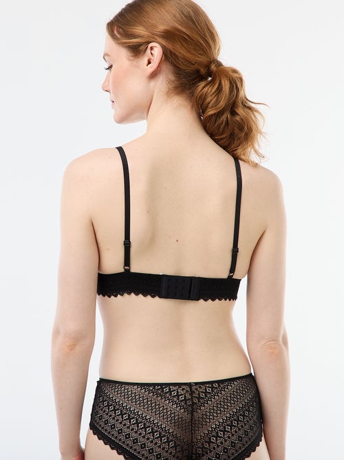 Reggiseno a triangolo in pizzo - Kiabi