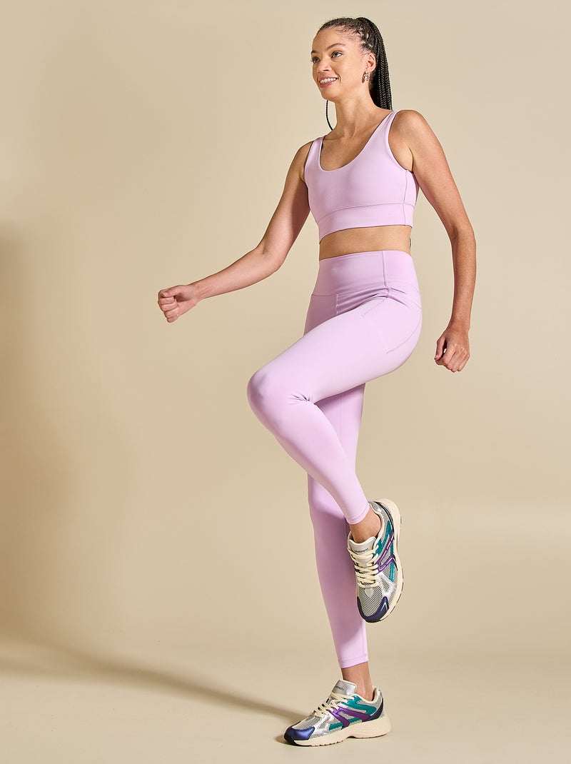 Reggiseno sportivo - (ekstract) Viola - Kiabi
