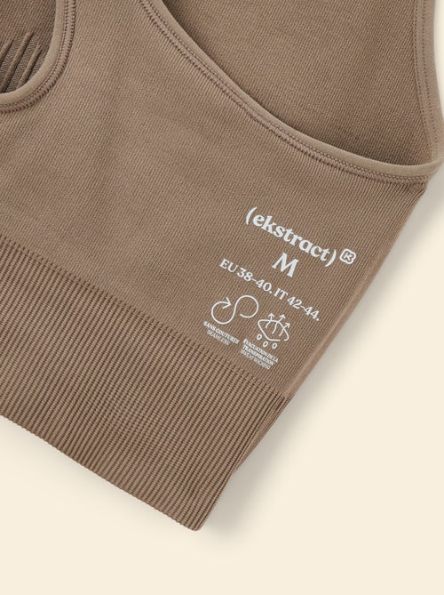 Reggiseno sportivo senza cuciture - (ekstract) - Kiabi
