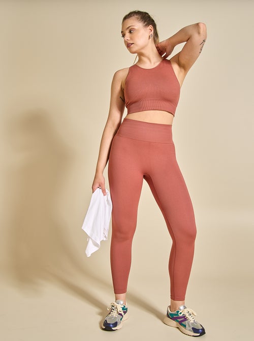 Reggiseno sportivo senza cuciture - (ekstract) - Kiabi