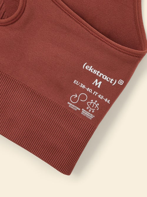 Reggiseno sportivo senza cuciture - (ekstract) - Kiabi