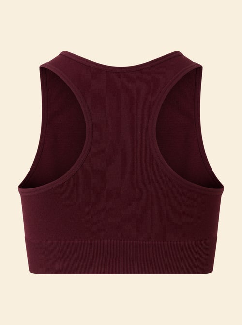 Reggiseno sportivo senza cuciture - Kiabi