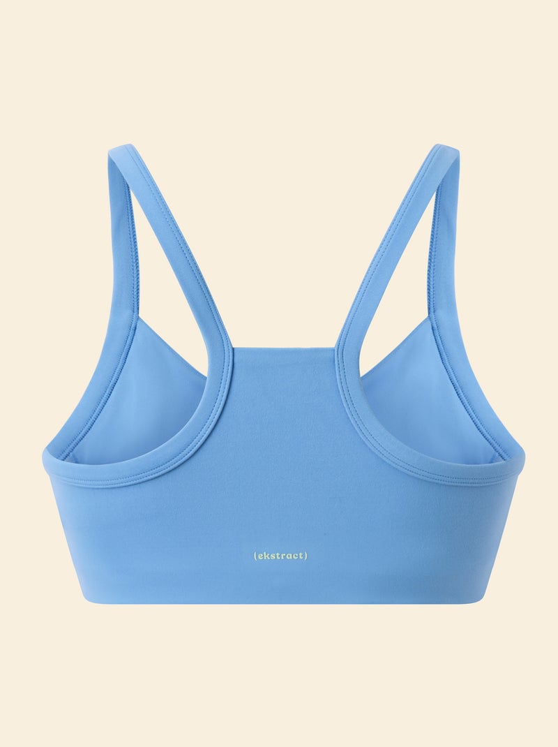 Reggiseno sportivo supporto leggero - (ekstract) Blu - Kiabi
