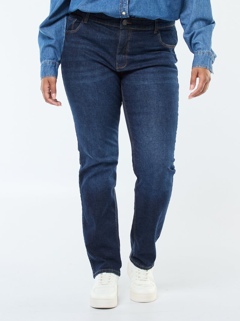 Regular 5-Pocket Jeans L30 BLUE - Kiabi