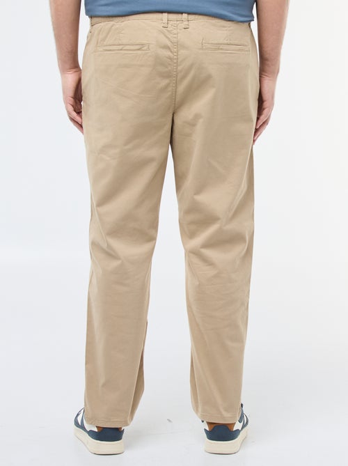 Regular Chino Trousers - L34 - Kiabi