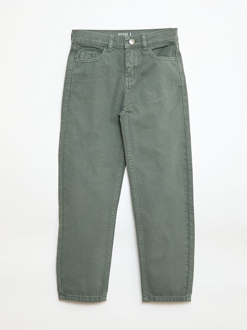 Regular fit 5-pocket trousers - Kiabi