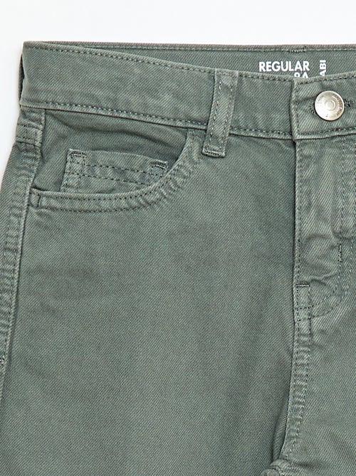 Regular fit 5-pocket trousers - Kiabi