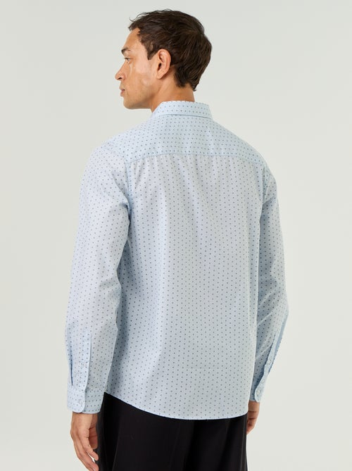 Regular Fit Hemd mit Punkten - Kiabi Regular Fit Hemd mit Punkten - Kiabi