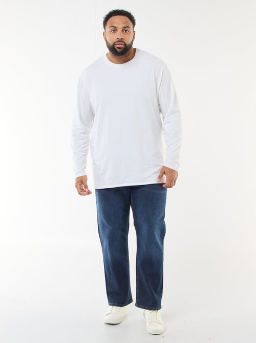 Regular-Fit Jeans mit geradem Schnitt und 5 Taschen - Kiabi