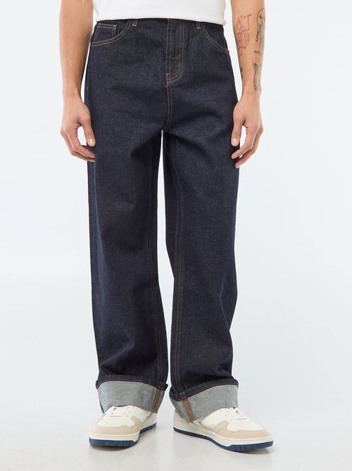 Regular-Fit Jeans mit Umschlag - L32 - Kiabi