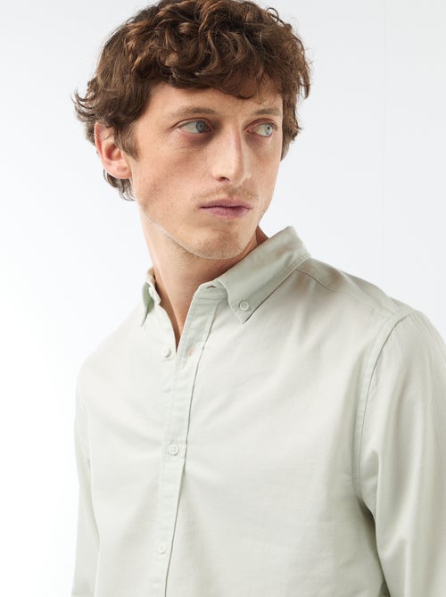 Regular Fit Oxford-Hemd - Kiabi