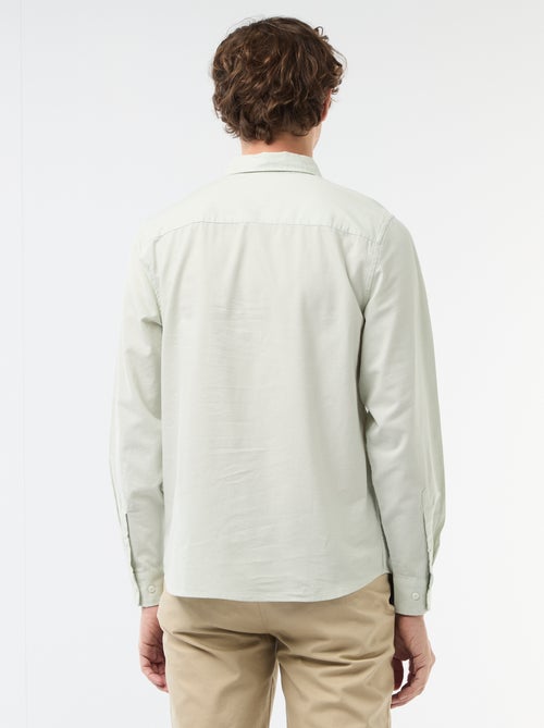 Regular-fit Oxford shirt - Kiabi
