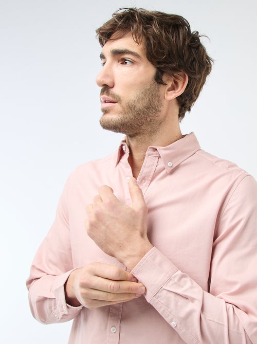 Regular-fit Oxford shirt - Kiabi