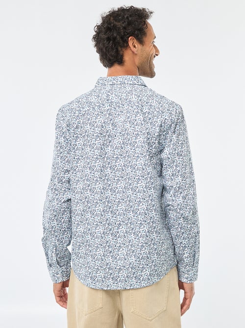 Regular fit polka dot shirt - Kiabi