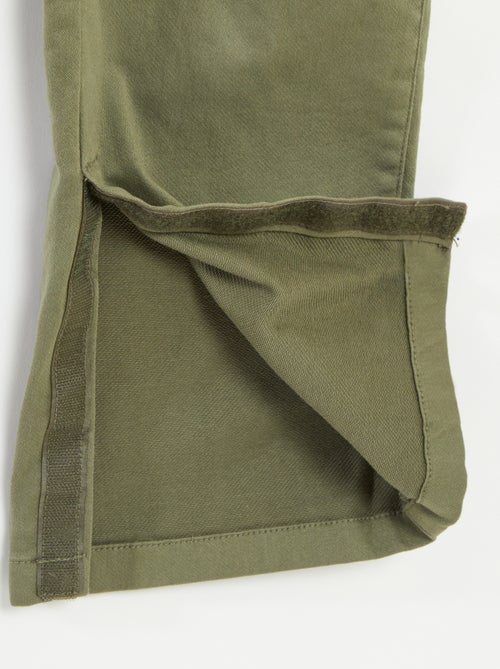 Regular Fit Trousers with Flap Pockets - Easy-Dressing Collection - Kiabi
