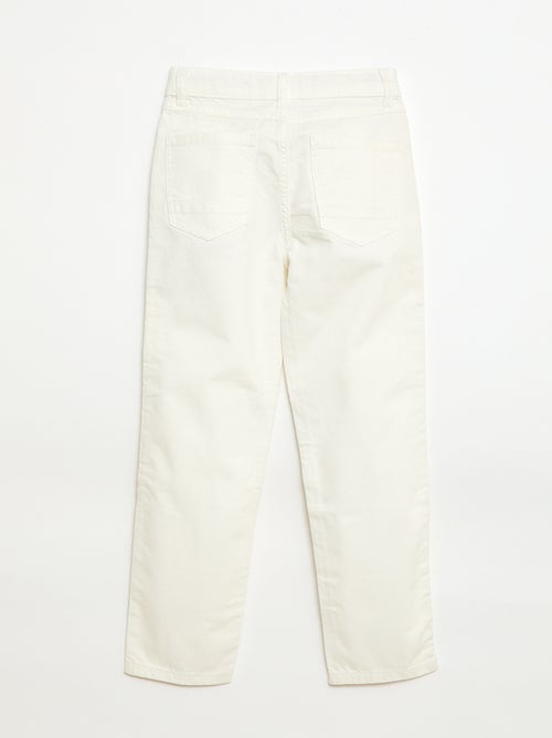 Regular-Hose mit 5 Taschen - Kiabi