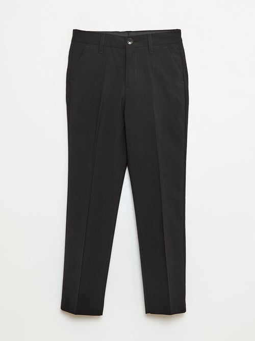 Regular solid suit trousers - Kiabi