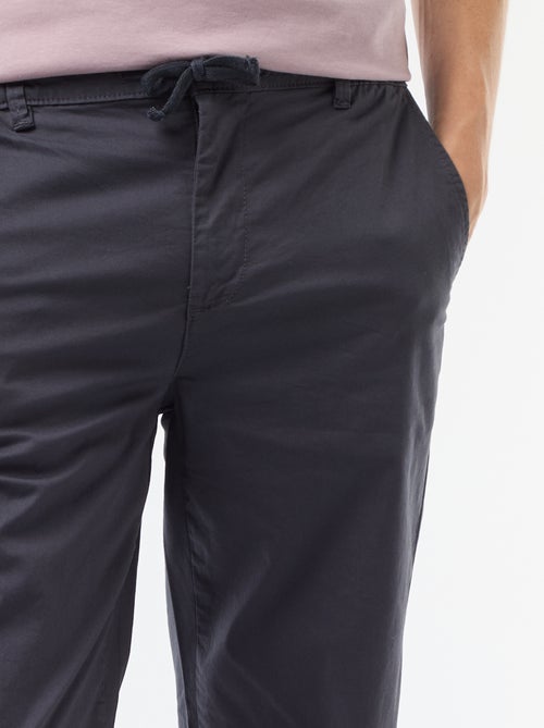 Regular Twill Trousers - Kiabi