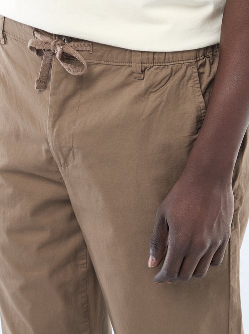 Regular Twill Trousers - Kiabi