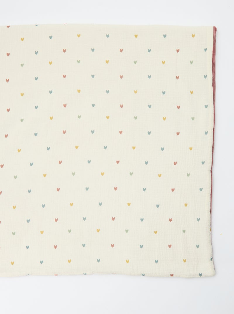 Reversible Blanket 110 x 150 cm - Kiabi Home Beige - Kiabi
