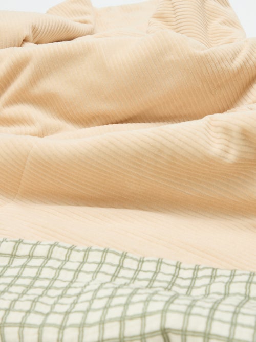 Reversible Blanket 110 x 150 cm - Kiabi Home - Kiabi
