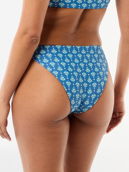 Reversible Printed Swimsuit Bottoms - Kiabi