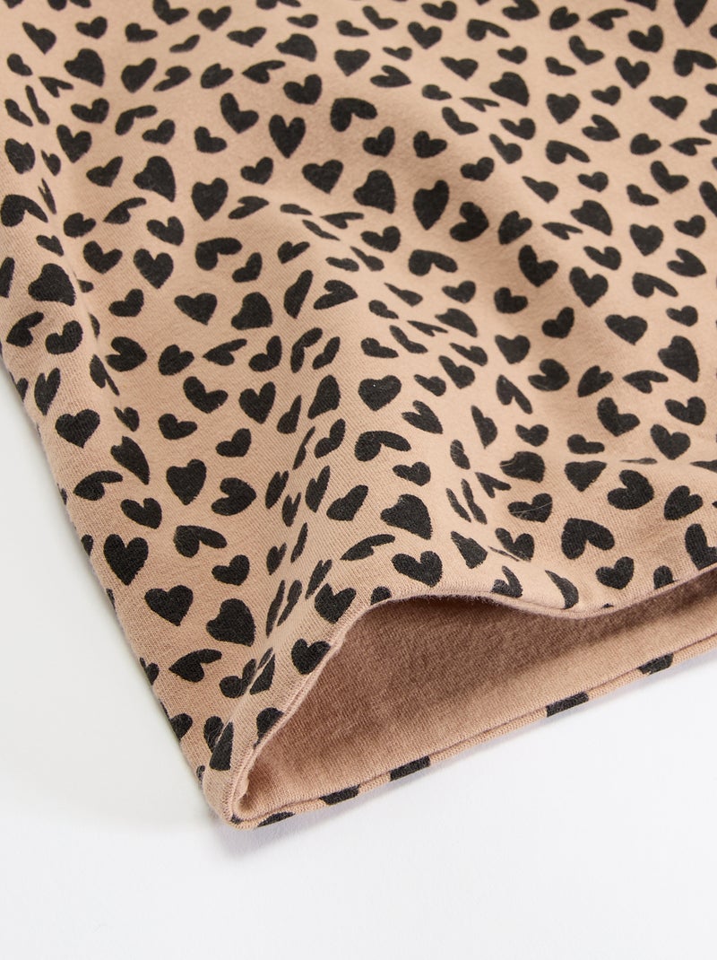 Reversible pull-on snood Beige - Kiabi