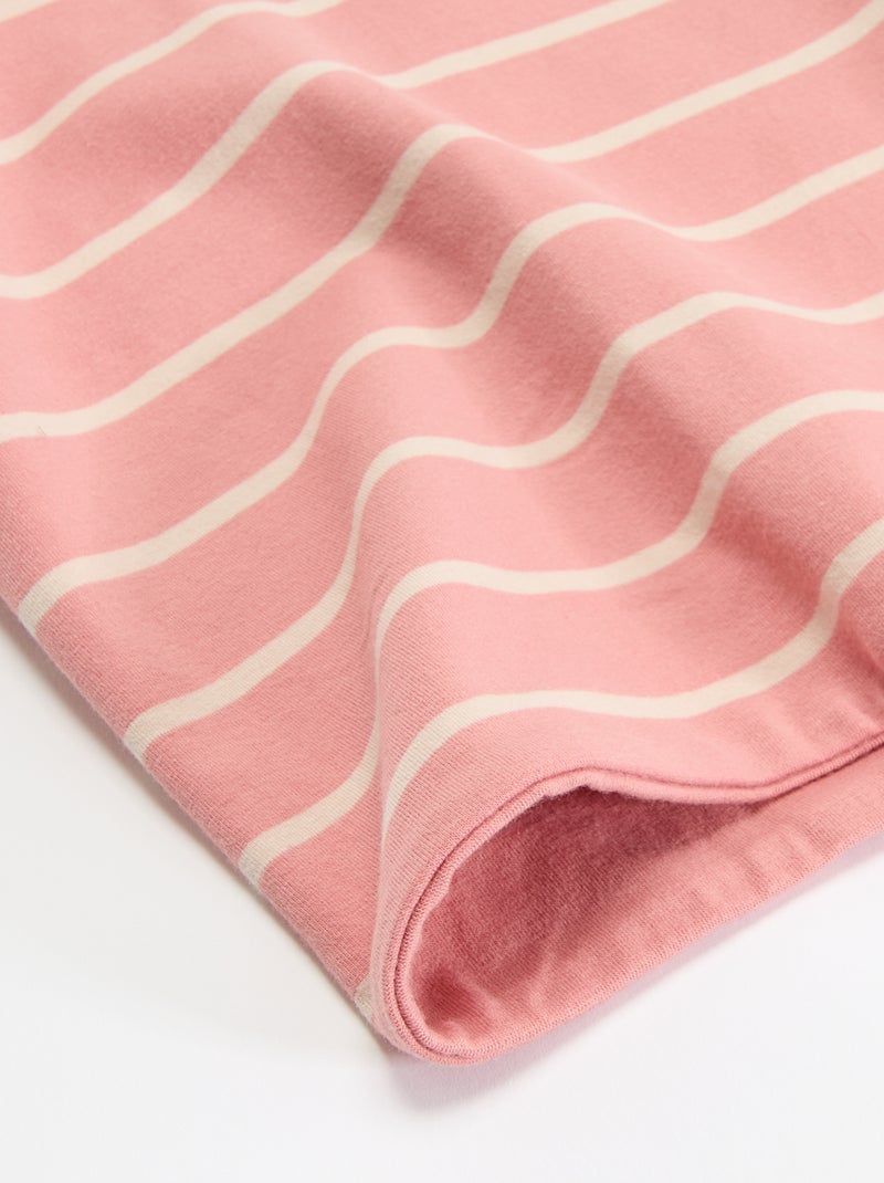 Reversible pull-on snood Pink - Kiabi