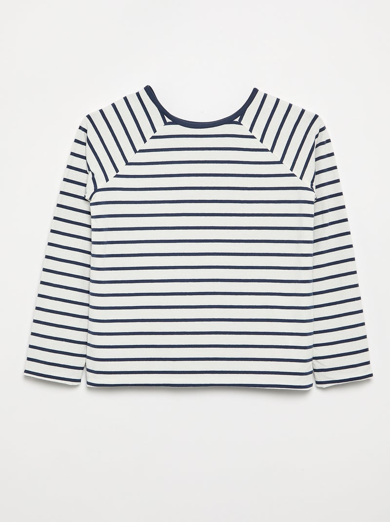 Reversible T-shirt - Easy-to-Dress Collection White - Kiabi