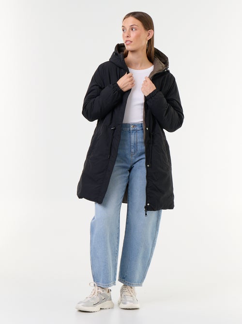 Reversibler langer Parka - Kiabi