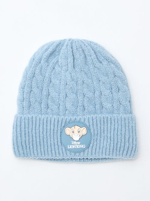 Ribbed and Cable-Knit 'Simba' 'Disney' Beanie - Kiabi