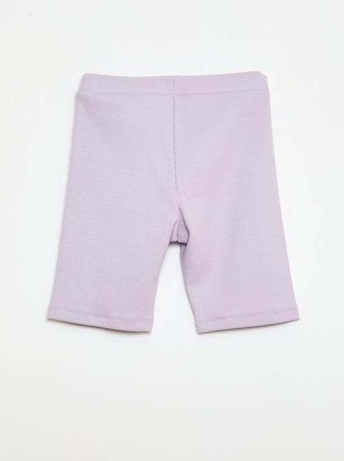 Ribbed Cycling Shorts - Kiabi