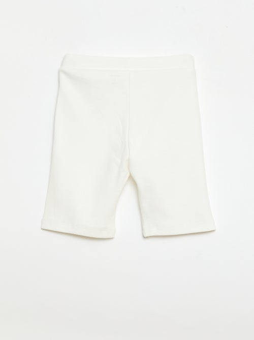 Ribbed Cycling Shorts - Kiabi