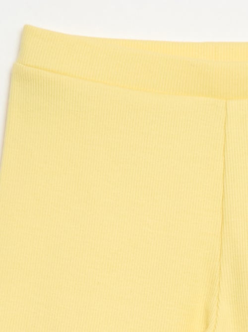 Ribbed Cycling Shorts - Kiabi