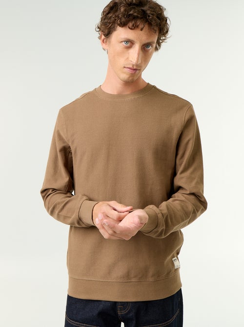 Ribbed Fine-Gauge Knit Sweater - Kiabi