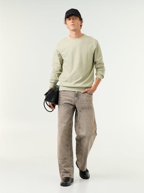 Ribbed Fine-Gauge Knit Sweater - Kiabi