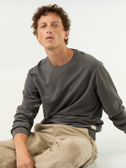 Ribbed Fine-Gauge Knit Sweater - Kiabi