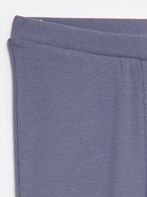 Ribbed Flare Leggings - Kiabi