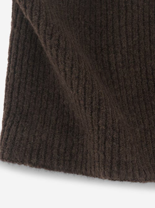 Ribbed knit neck warmer - Kiabi