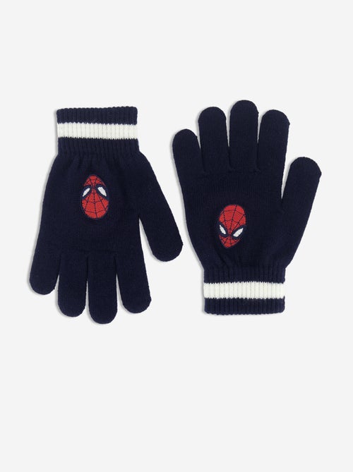 Ribbed knit 'Spiderman' gloves - Kiabi