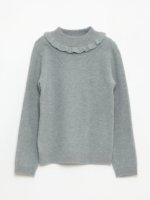Ribbed Knit Sweater - Kiabi