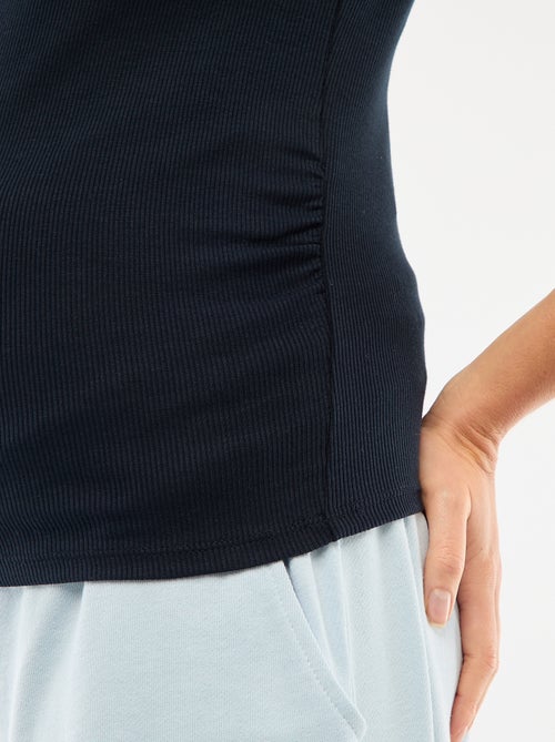Ribbed Maternity T-Shirt - Kiabi