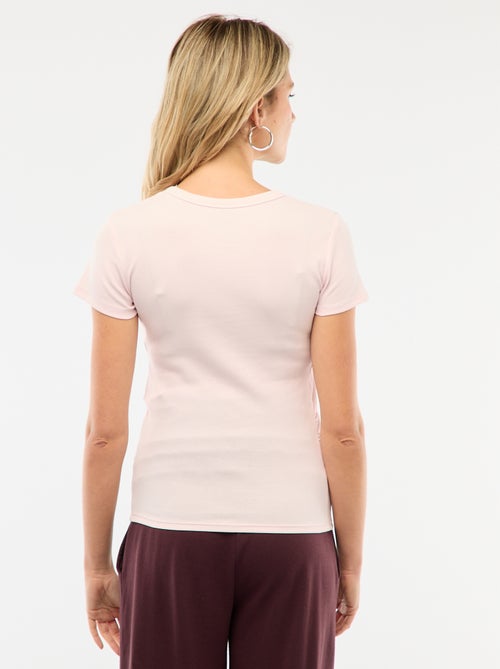 Ribbed Maternity T-shirt - Kiabi