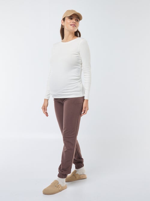 Ribbed Maternity T-shirt - Kiabi