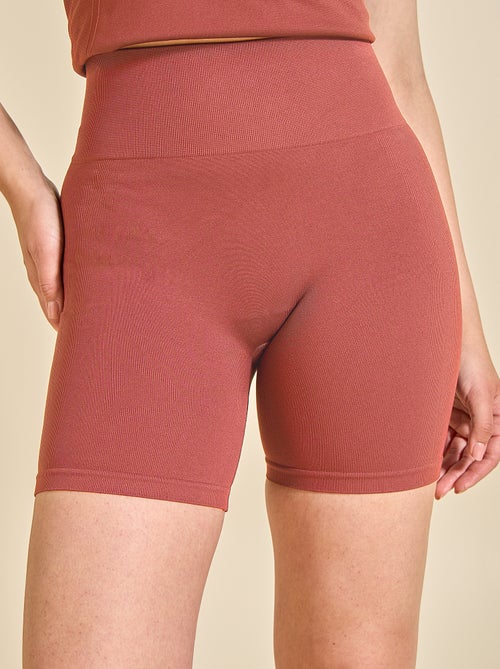 Ribbed Sports Biker Shorts - (ekstract) - Kiabi
