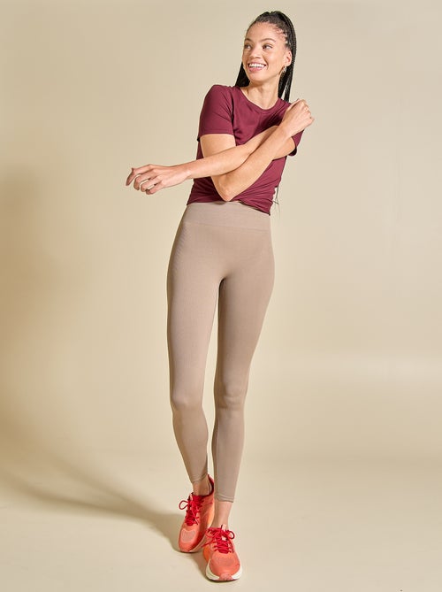 Ribbed Sports Leggings - (ekstract) - Kiabi