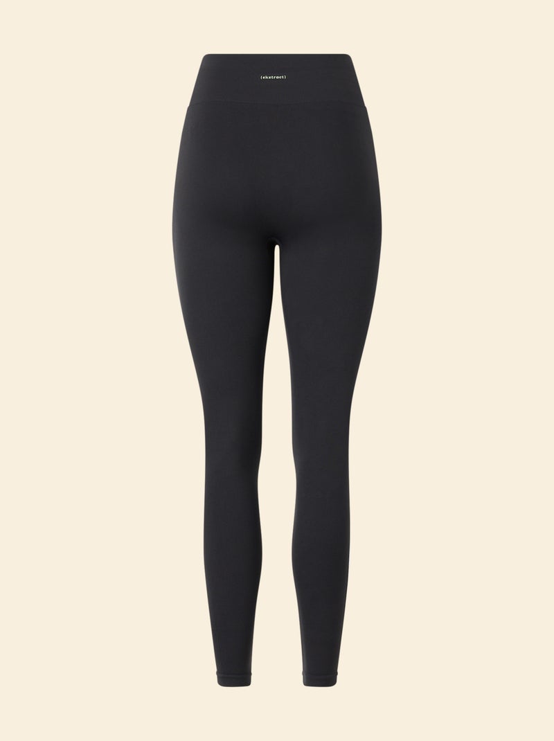 Ribbed Sports Leggings - (ekstract) Black - Kiabi