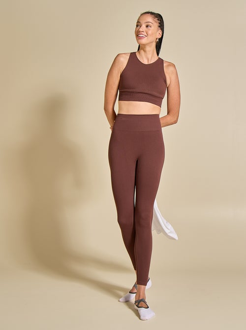 Ribbed Sports Leggings - (ekstract) - Kiabi